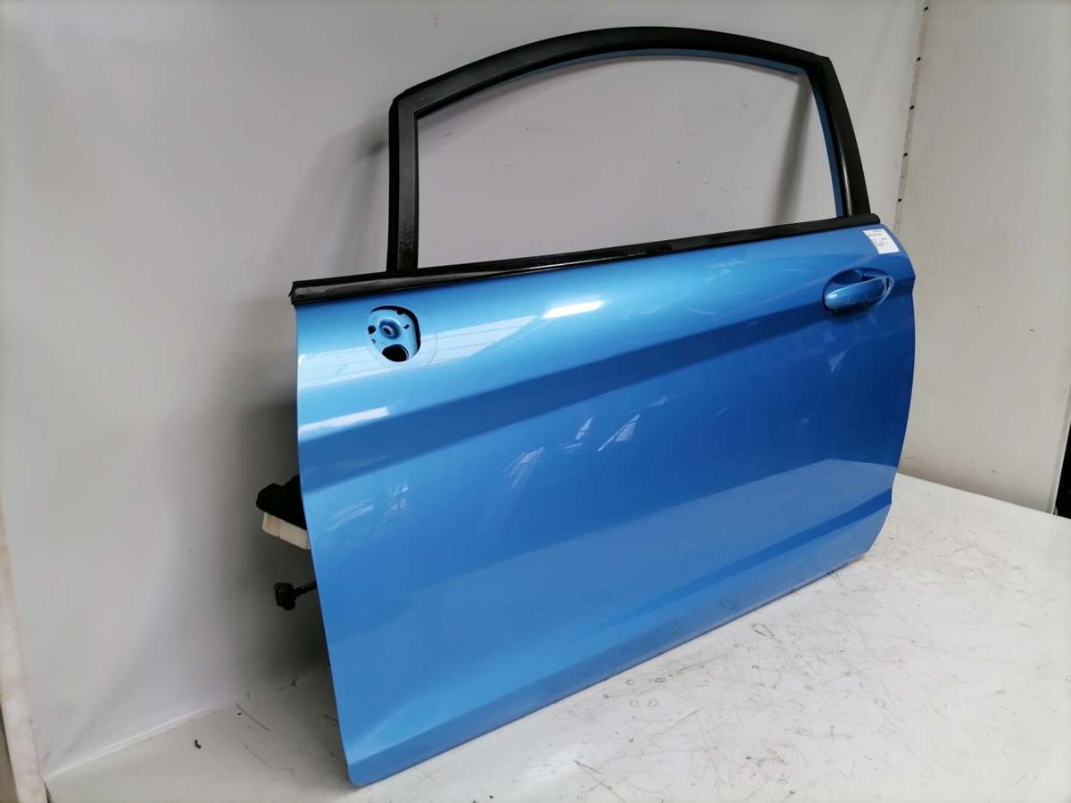 Ford Fiesta JA8 original Tür vorn links Vision Blau 3-Türer Bj.2010
